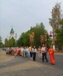 Крестный ход 8 августа в Оршанке.