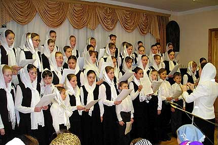 Детский хор при Вознесенском храме Йошкар-Олы