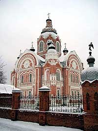 Михайло-Архангельский храм поселка Юрино