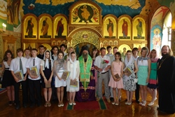 В православной гимназии - выпуск